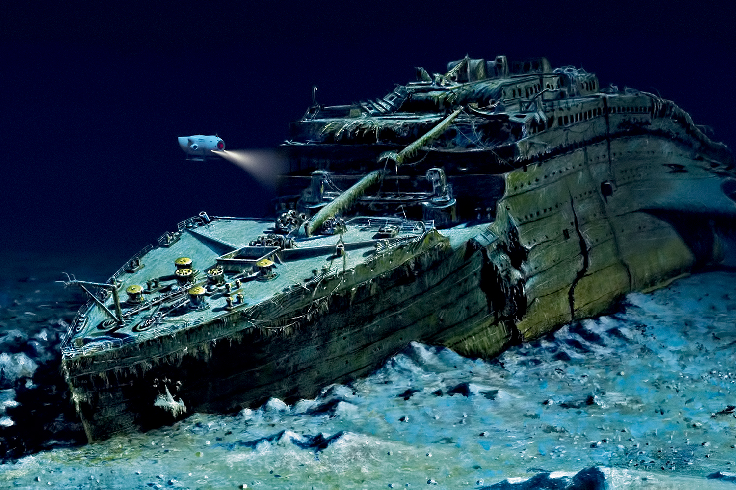 Mergulhadores que exploram o Titanic tornaram uma nova descoberta "profundamente chocante"?