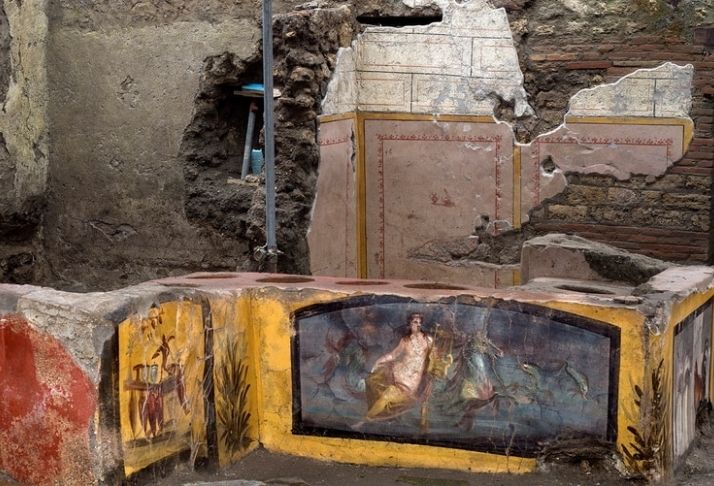 Arqueólogos descobrem fast-food em Pompéia
